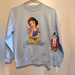 Snow White Light Blue Sweatshirt Kids Size MM